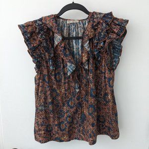 Ulla Johnson flutter sleeve top